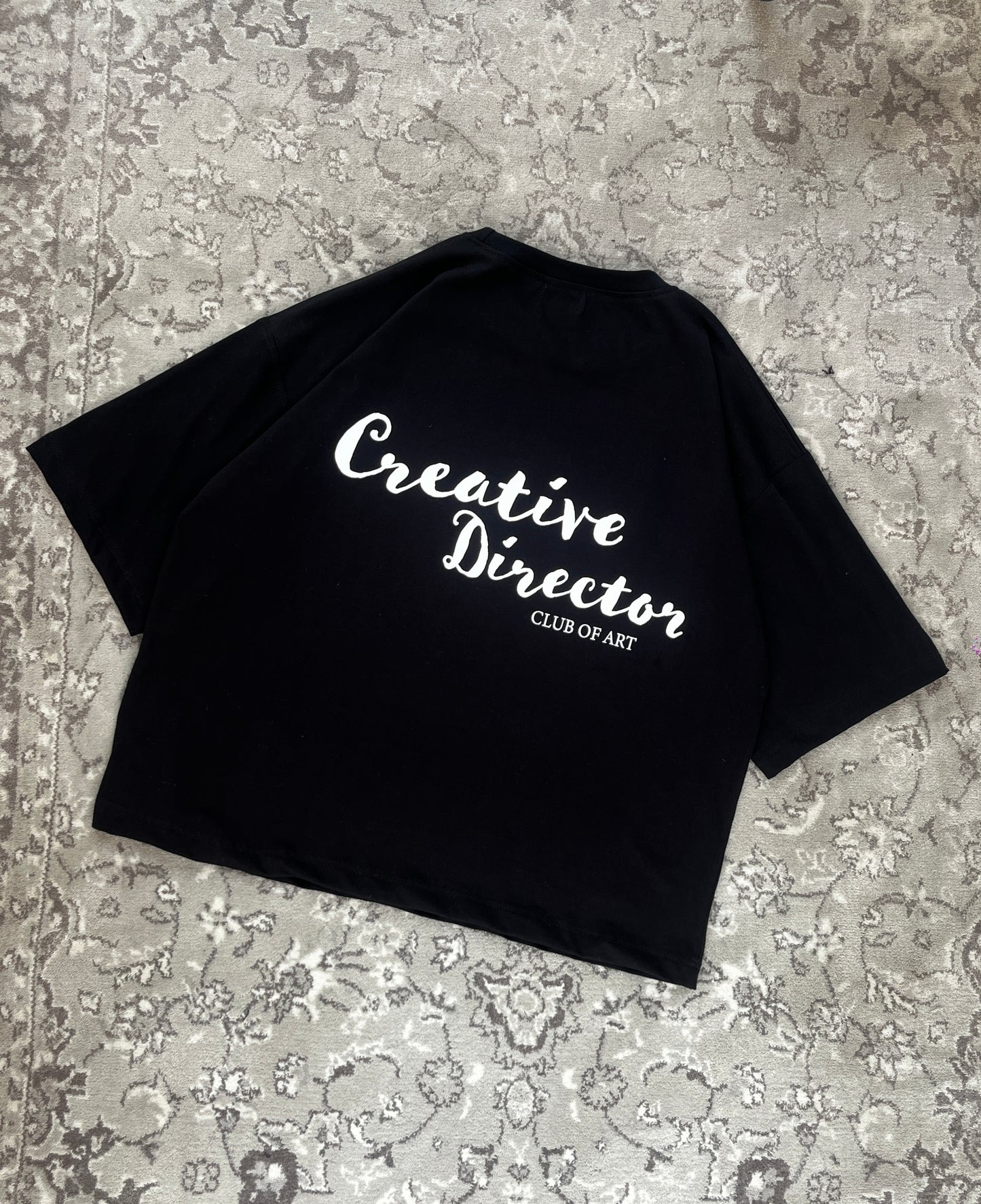 POLERA ALCHEMY CREATIVE DIRECTOR NEGRA GRAMAJE NORMAL
