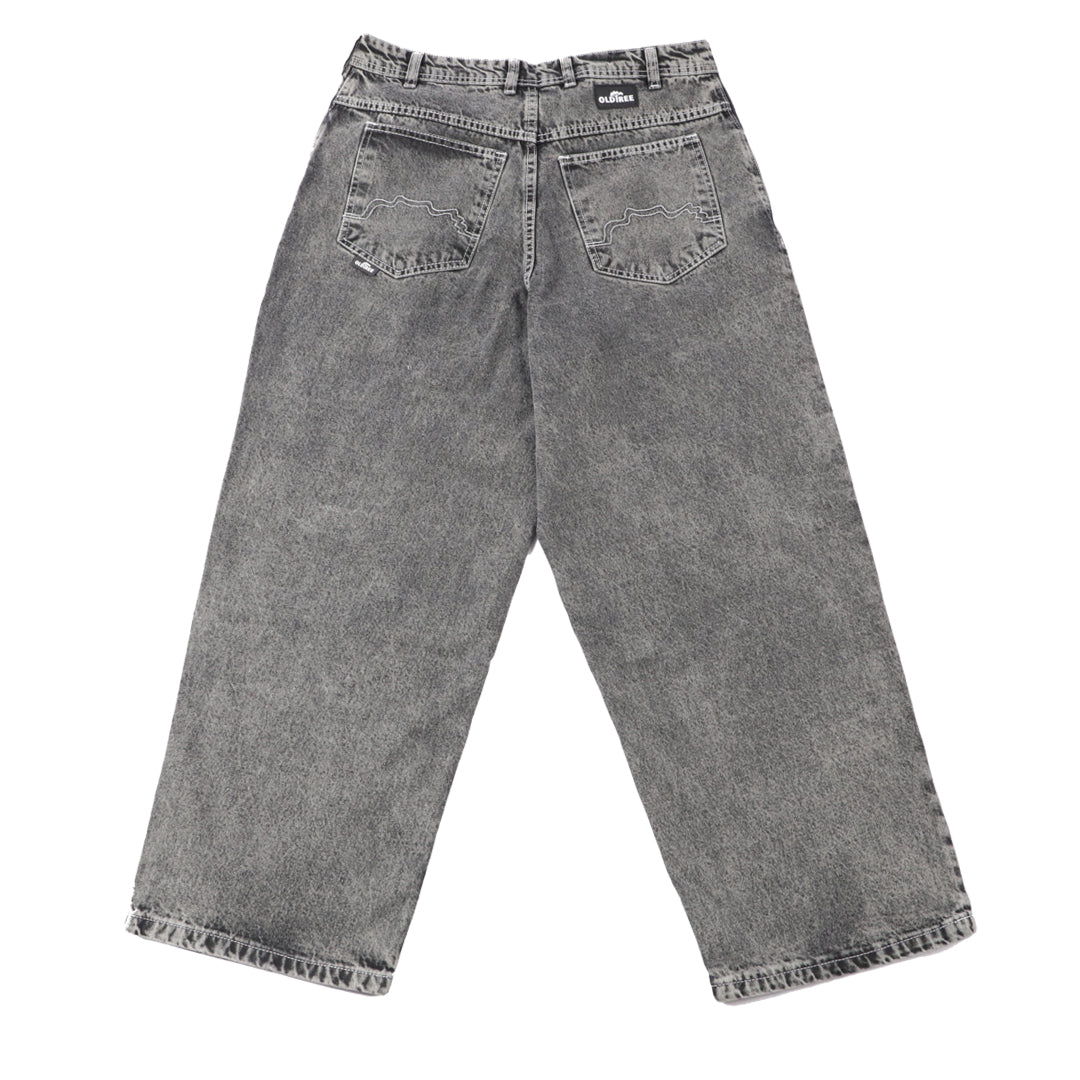 Pantalon Baggy Acid Gris Claro