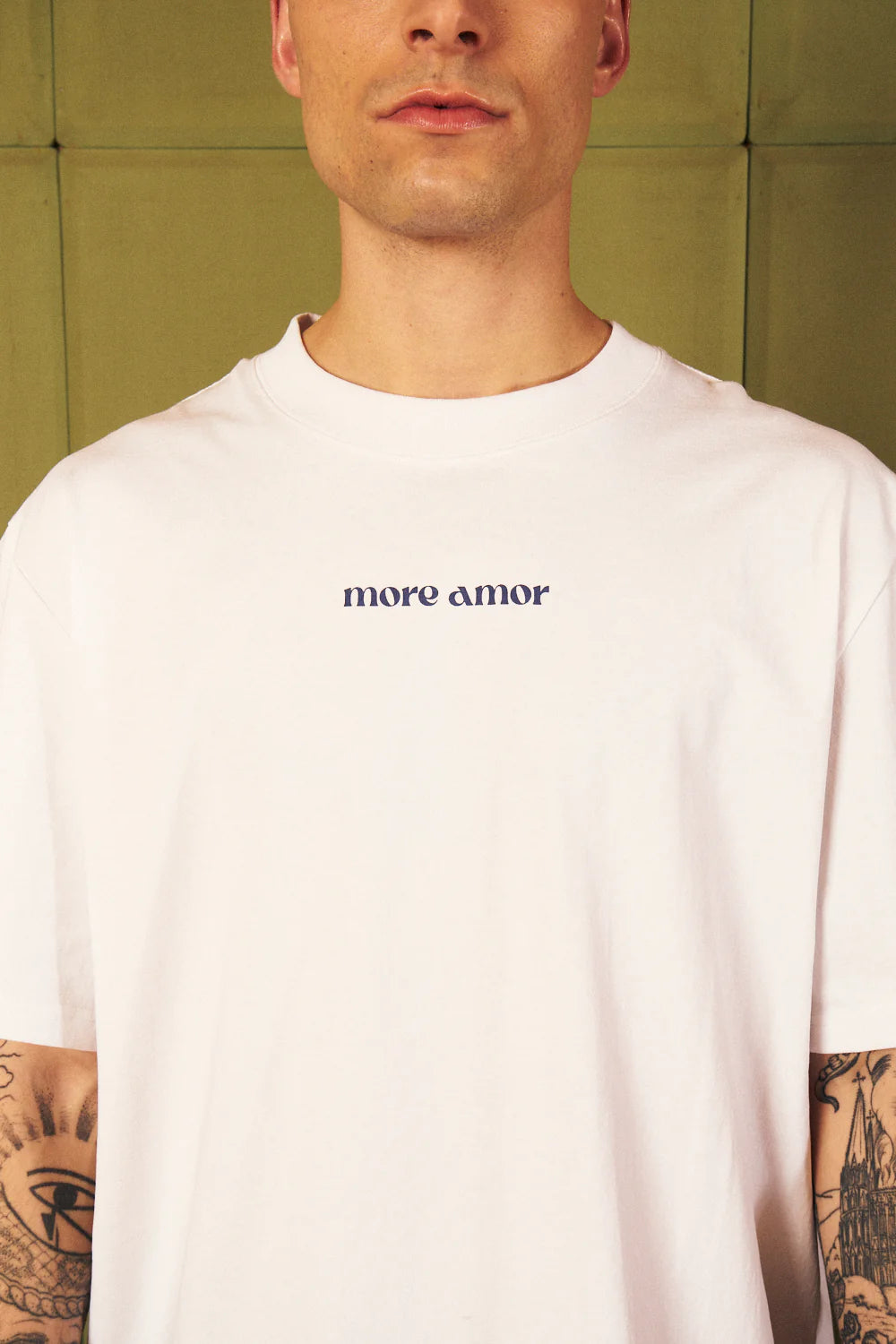 Polera Vase Of Koi White Nanai - Oversized