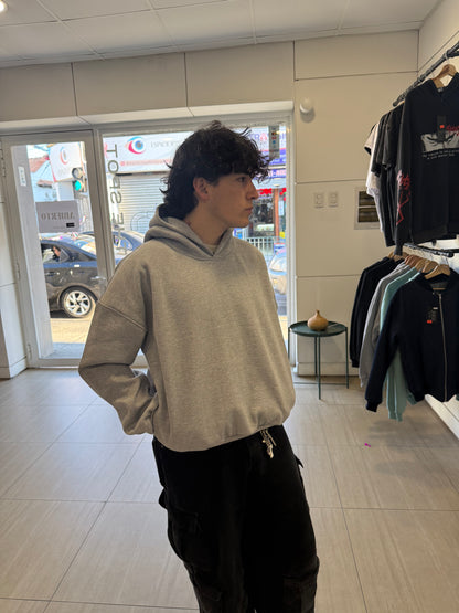 Poleron Alchemy Gris Melange- Boxy