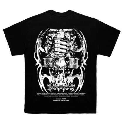Polera Tribal Engine Black