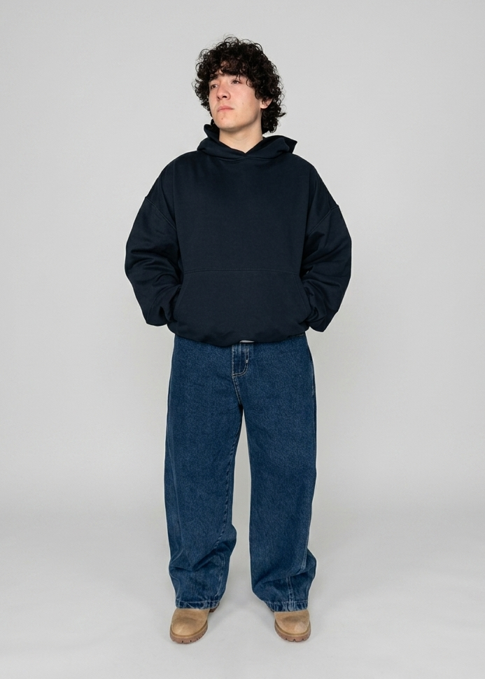 Pantalon Baggy Acid Azul - Oldtree