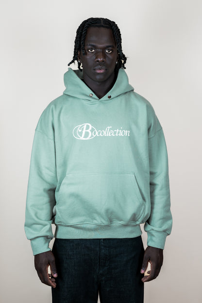 Poleron Big Logo Verde Agua