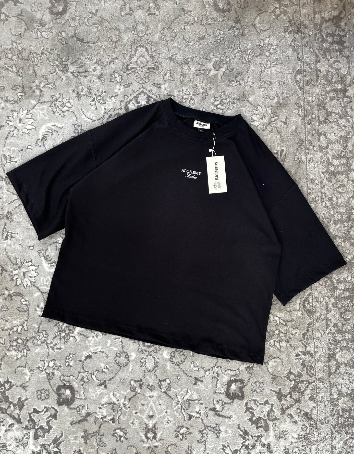 POLERA ALCHEMY CREATIVE DIRECTOR NEGRA GRAMAJE NORMAL