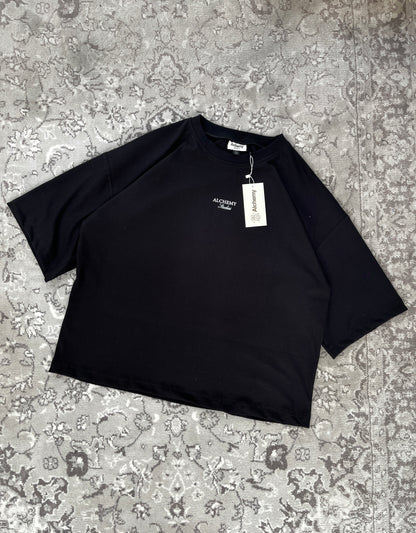 POLERA ALCHEMY CREATIVE DIRECTOR NEGRA GRAMAJE NORMAL