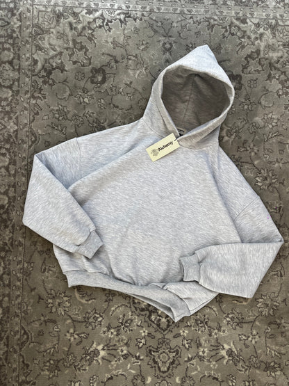 Poleron Alchemy Gris Melange- Boxy