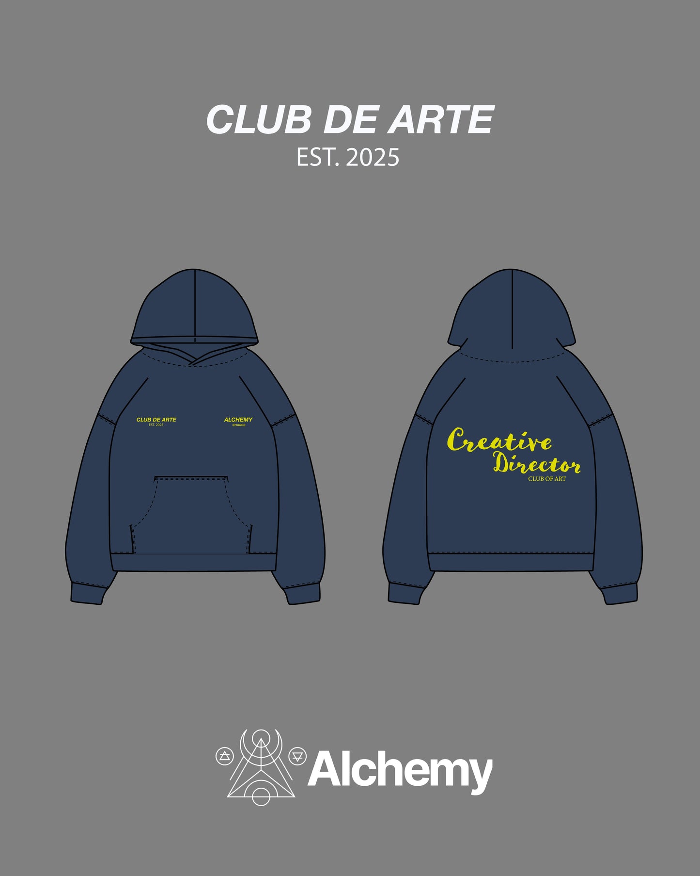 POLERON ALCHEMY AZUL MARINO CREATIVE DIRECTOR