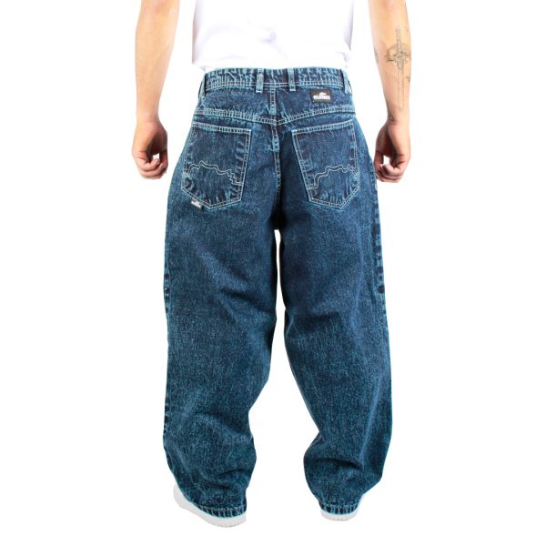 Pantalon Baggy Acid Azul - Oldtree