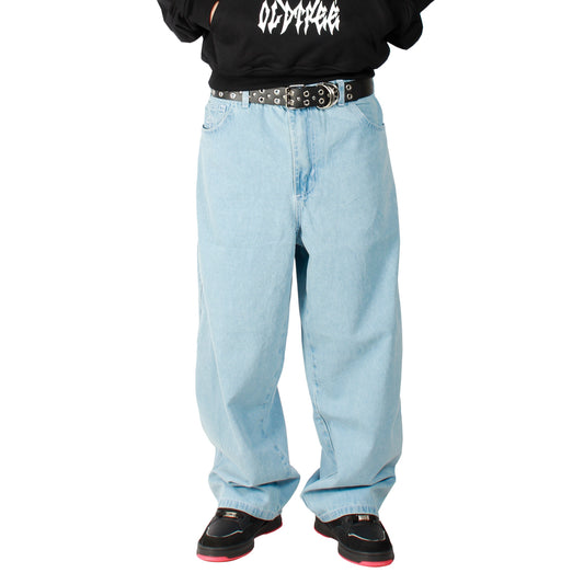 Pantalo Baggy Oldtree Mezclilla Claro