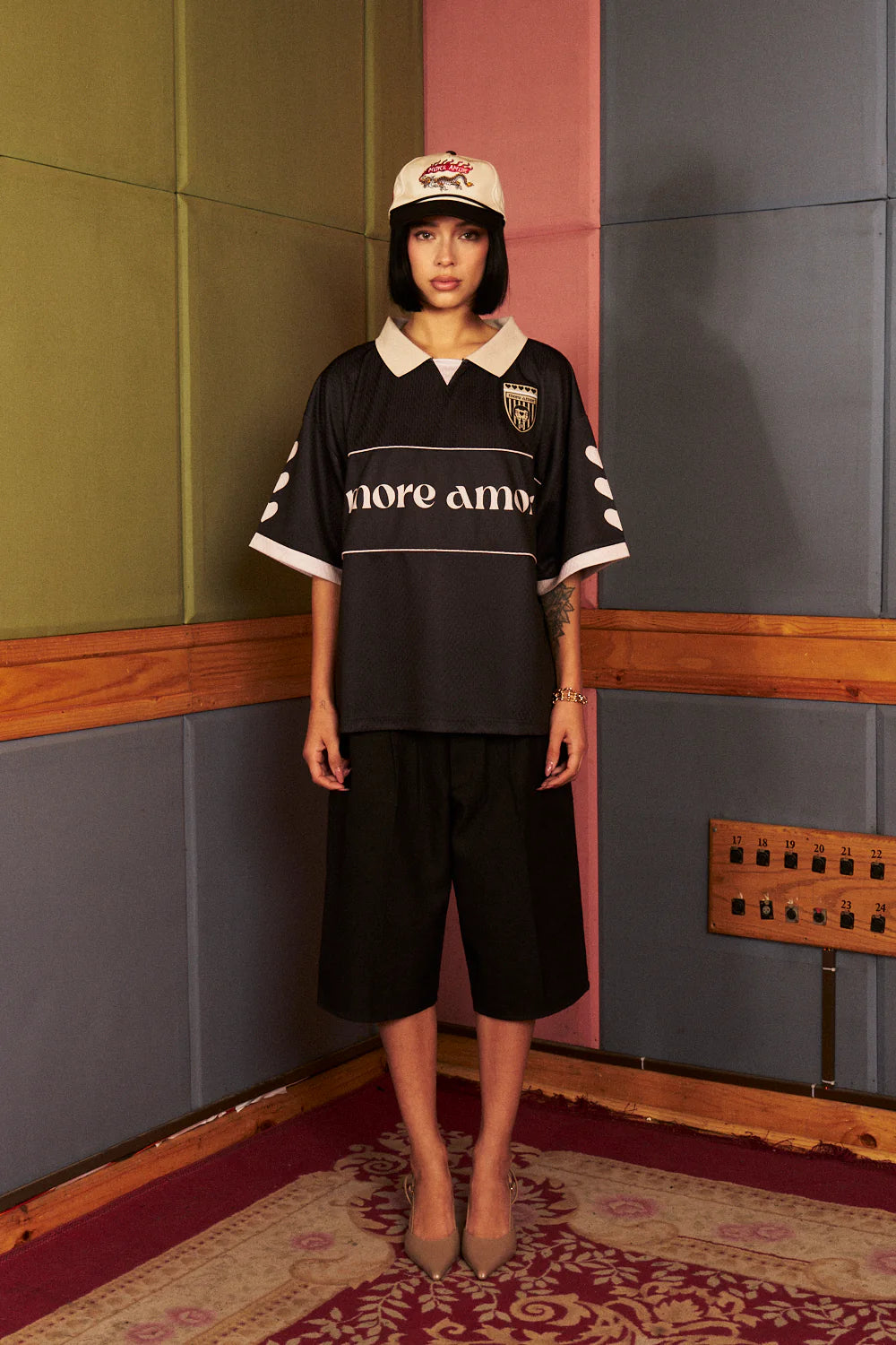 Polera FC More Amor Black