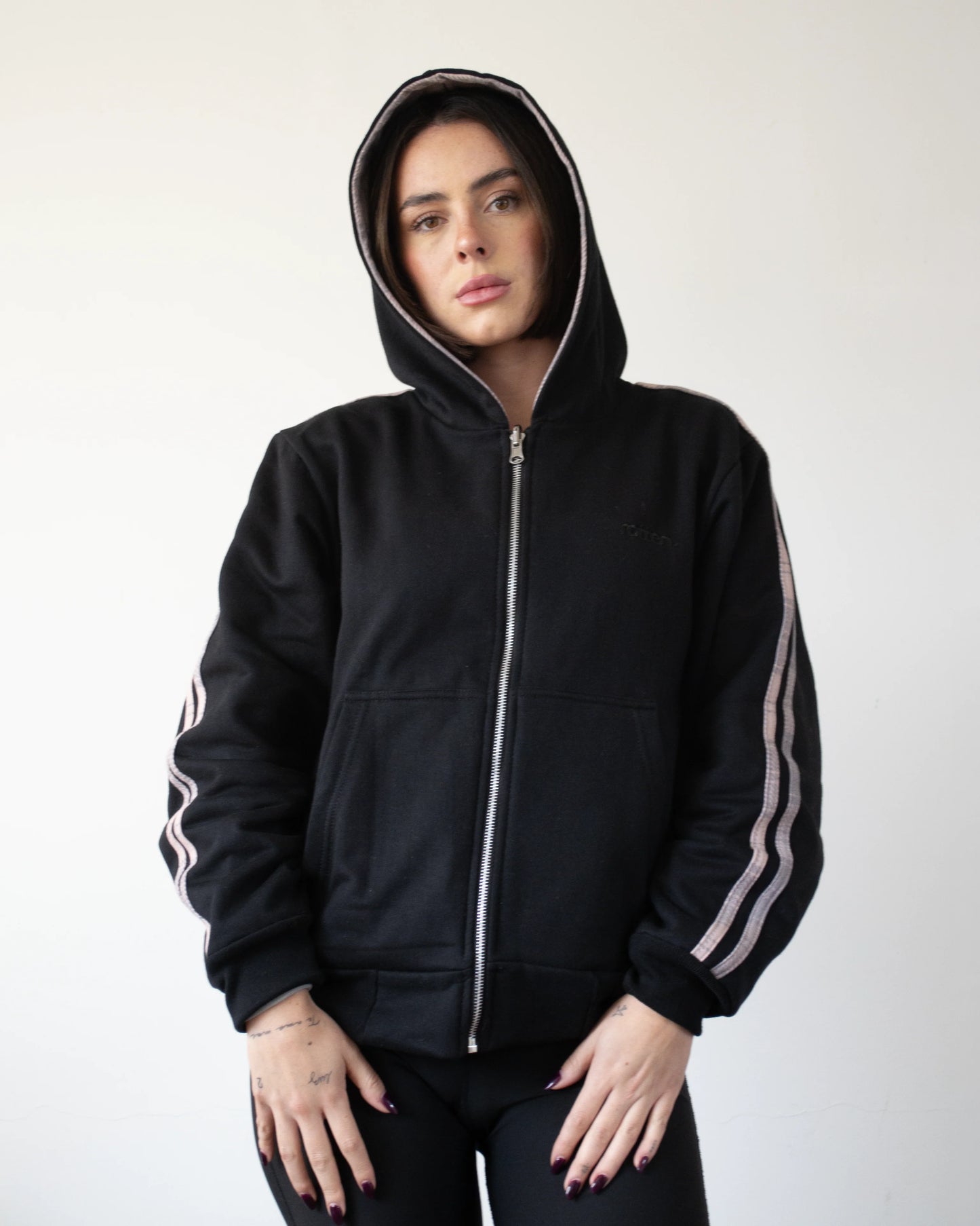 POLERON ROTTEN COZY REVERSIBLE ZIP UP