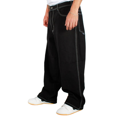 Pantalón Baggy Negro Araña - Oldtree