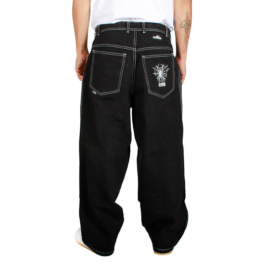 Pantalón Baggy Negro Araña - Oldtree