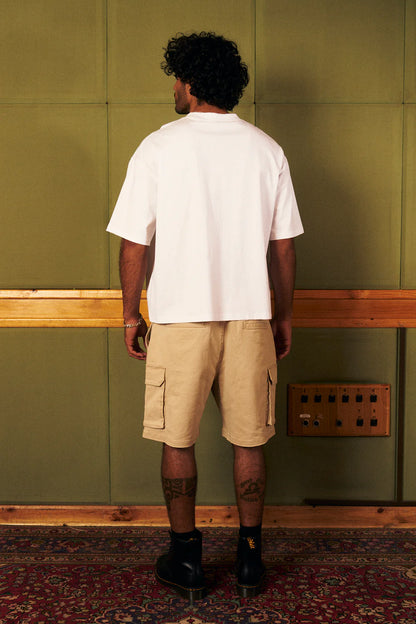 T-Shirt More Amor White Boxy