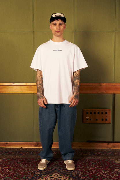 Polera Vase Of Koi White Nanai - Oversized