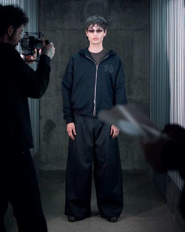 Polerón Sagrada Con Cierre Boxy Organic