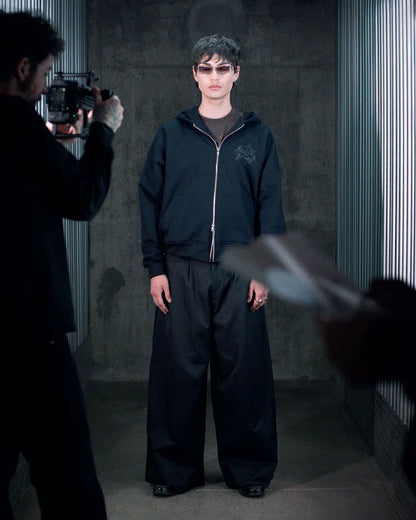 Polerón Sagrada Con Cierre Boxy Organic