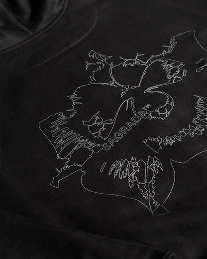 Polerón Sagrada Con Cierre Boxy Organic