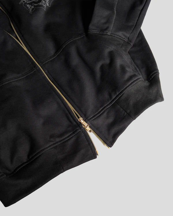 Polerón Sagrada Con Cierre Boxy Organic